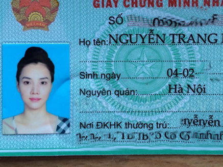 Xem anh, ten tuoi that cua sao Viet tren CMND va ho chieu hinh anh