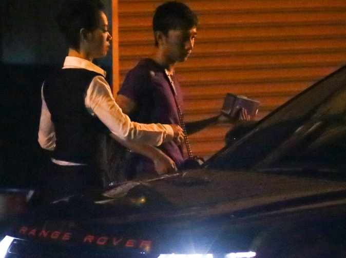 Tra My Idol duoc chong dai gia dua don bang xe bac ty hinh anh