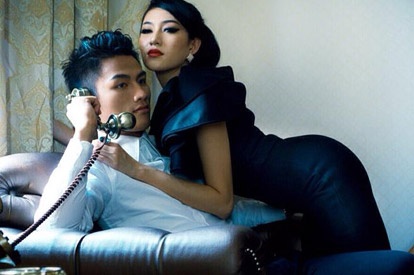 Chan dai Le Ha tranh 'vuot rao' khi yeu tien dao Hong Quan hinh anh