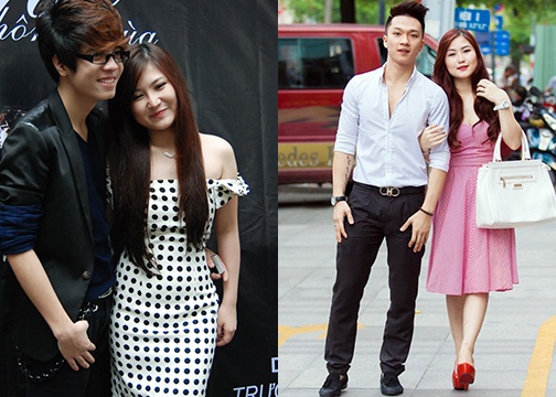 Bùi Anh Tuấn và Tùng Phan - hai người yêu hot boy của Hương Tràm. Ảnh: FB