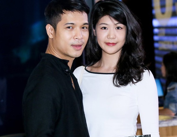 Truong The Vinh khoe ban gai cao nhu nguoi mau hinh anh