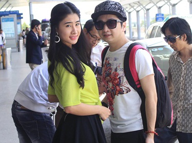 DJ Oxy tien Bang Cuong ra san bay truoc tin don huy hon hinh anh