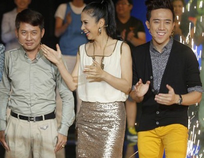 Tran Thanh va Tan Beo tranh cai tren song truyen hinh hinh anh