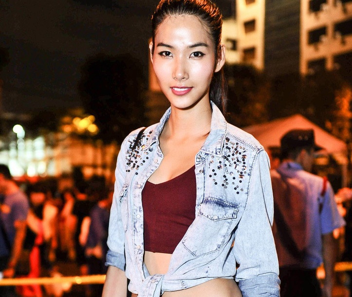 Hoang Thuy, Pho Dac Biet quay het minh voi DJ Hardwell hinh anh