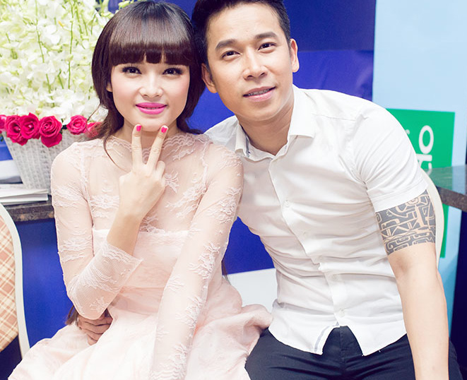 Ban gai hot girl vao tan canh ga co vu Le Hoang The Men hinh anh