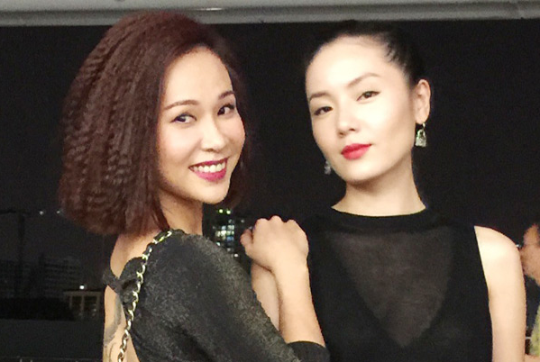 Phuong Linh dien ao xuyen thau di xem liveshow Mariah Carey hinh anh