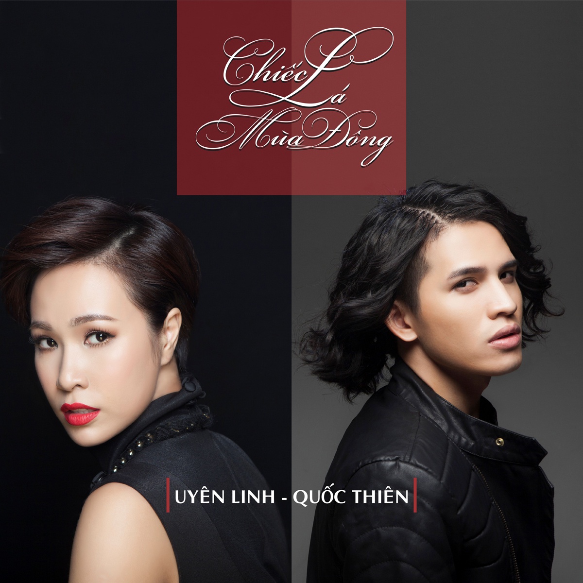 Chiec la mua dong, Quoc Thien ft Uyen Linh. hinh anh