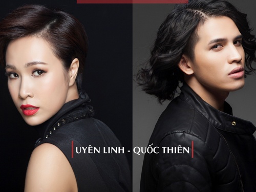 Quoc Thien lot xac hinh anh de song ca voi Uyen Linh hinh anh