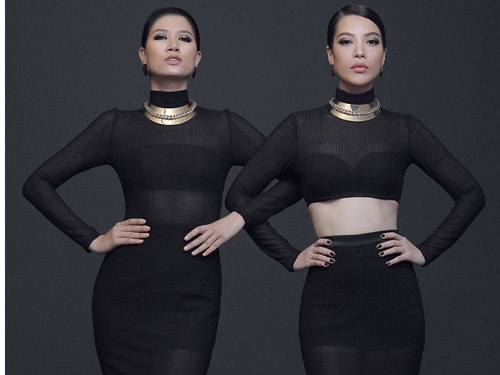 Truong Ngoc Anh, Trang Tran dien vay ren luoi xuyen thau hinh anh