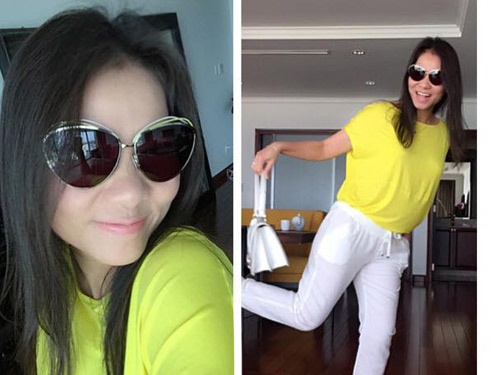 Nghi van Thu Minh mang bau, huy hang loat show dien hinh anh