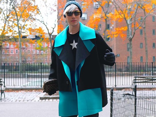 Ly Qui Khanh dien street style noi bat tren duong pho My hinh anh