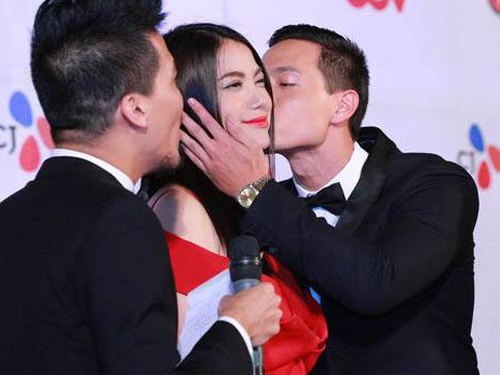 MC giai thich viec lam Truong Ngoc Anh - Tran Bao Son kho xu hinh anh