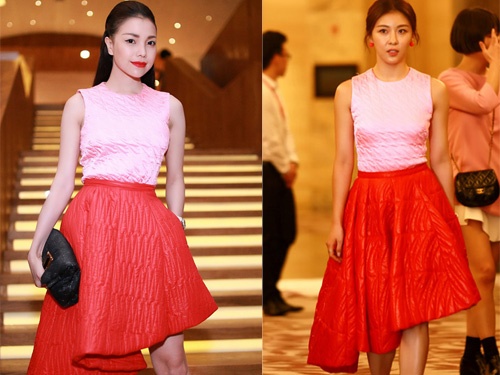 Tra Ngoc Hang dung vay hieu tram trieu voi 'Hoang hau Ki' hinh anh