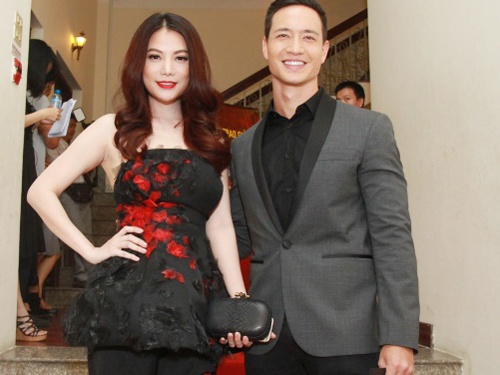 Truong Ngoc Anh - Kim Ly noi bat tren tham do hinh anh