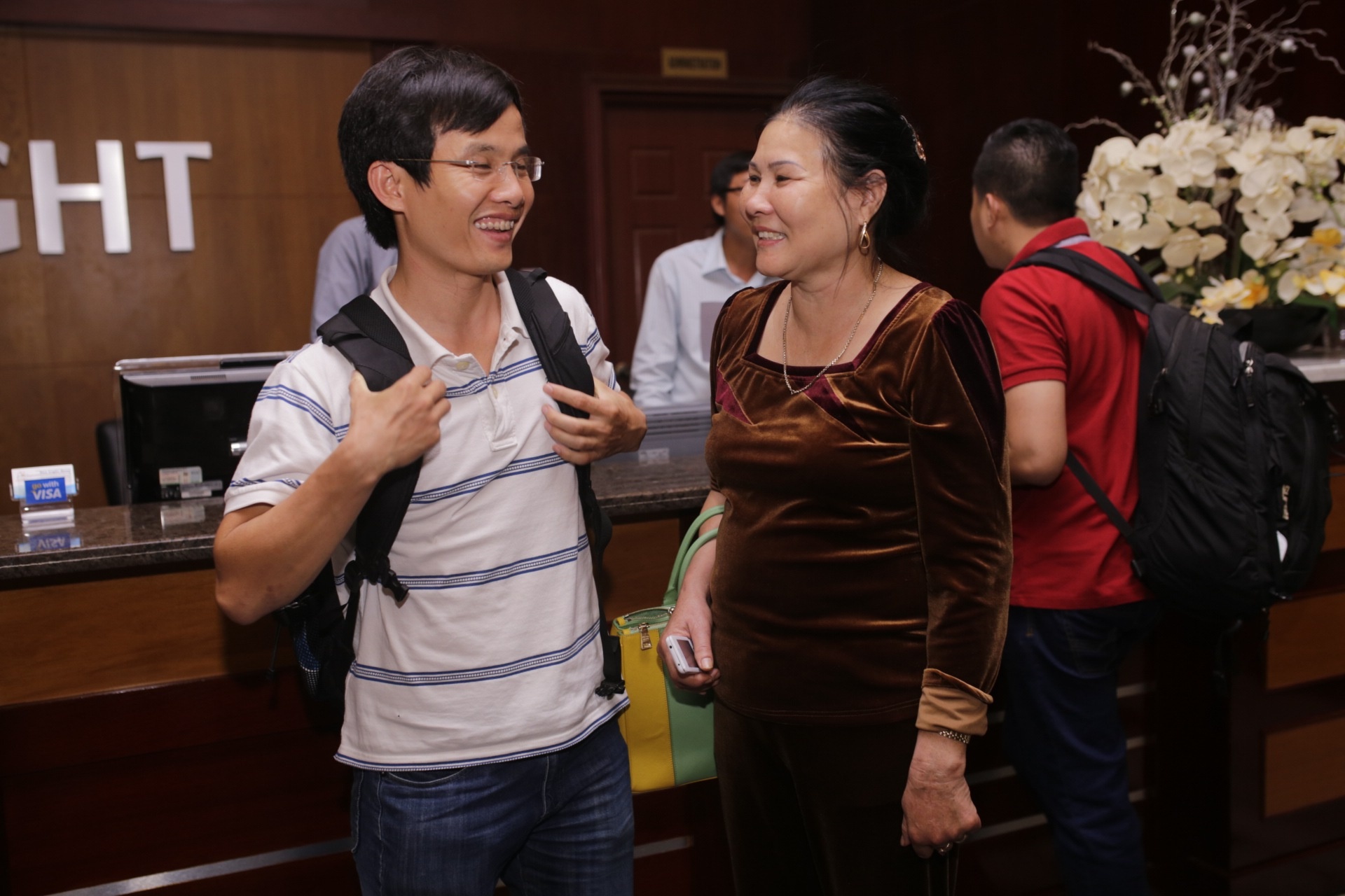 Mẹ Công Vinh thoải mái chia sẻ về cô con dâu nổi tiếng.