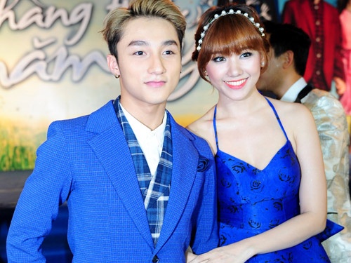 Hari Won mac ao hai day sexy, ton sur ton voi Son Tung M-TP hinh anh