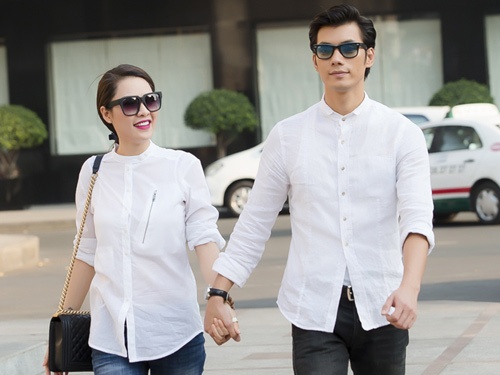 Thoi trang dao pho tone sur tone Nhan Phuc Vinh va Que Van hinh anh