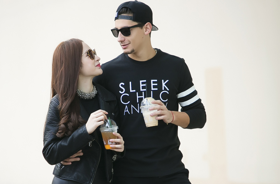 Ban nhay om eo Angela Phuong Trinh xuong pho hinh anh