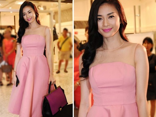 Mix do voi phu kien sac mau xinh tuoi nhu sao Viet hinh anh