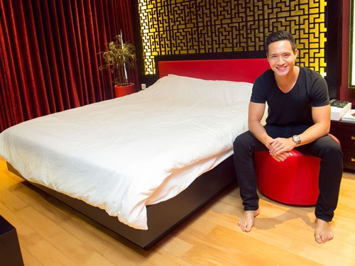 Khong gian song sang trong cua Kim Ly tai Sai Gon hinh anh