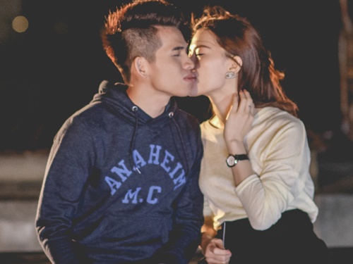 Quoc Thien tinh cam voi hot girl trong MV moi hinh anh