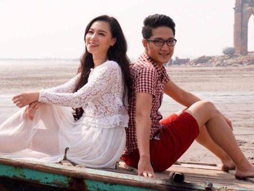 MC Minh Ha ke chuyen om hon that tren phim hinh anh