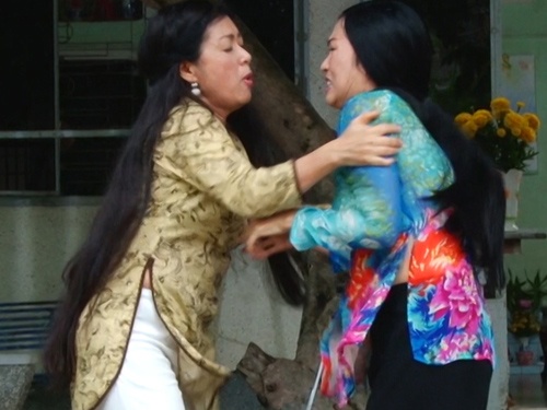 Phuong Thanh ke chuyen tat nghe si Thanh Thuy o phim truong hinh anh