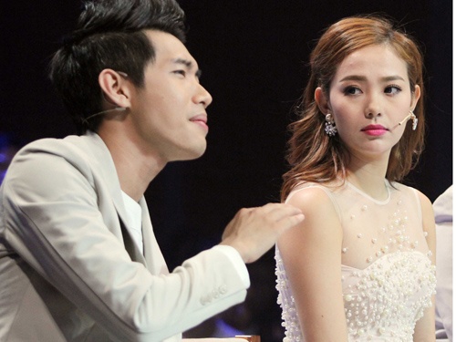 Minh Hang canh cao thi sinh vi to thai do voi ban giam khao hinh anh