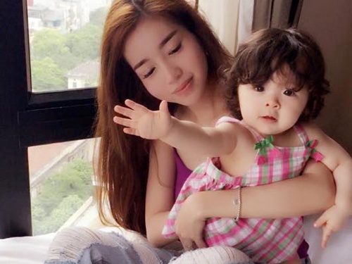 Elly Tran tuc gian khi bi nhan xet an theo con gai hinh anh