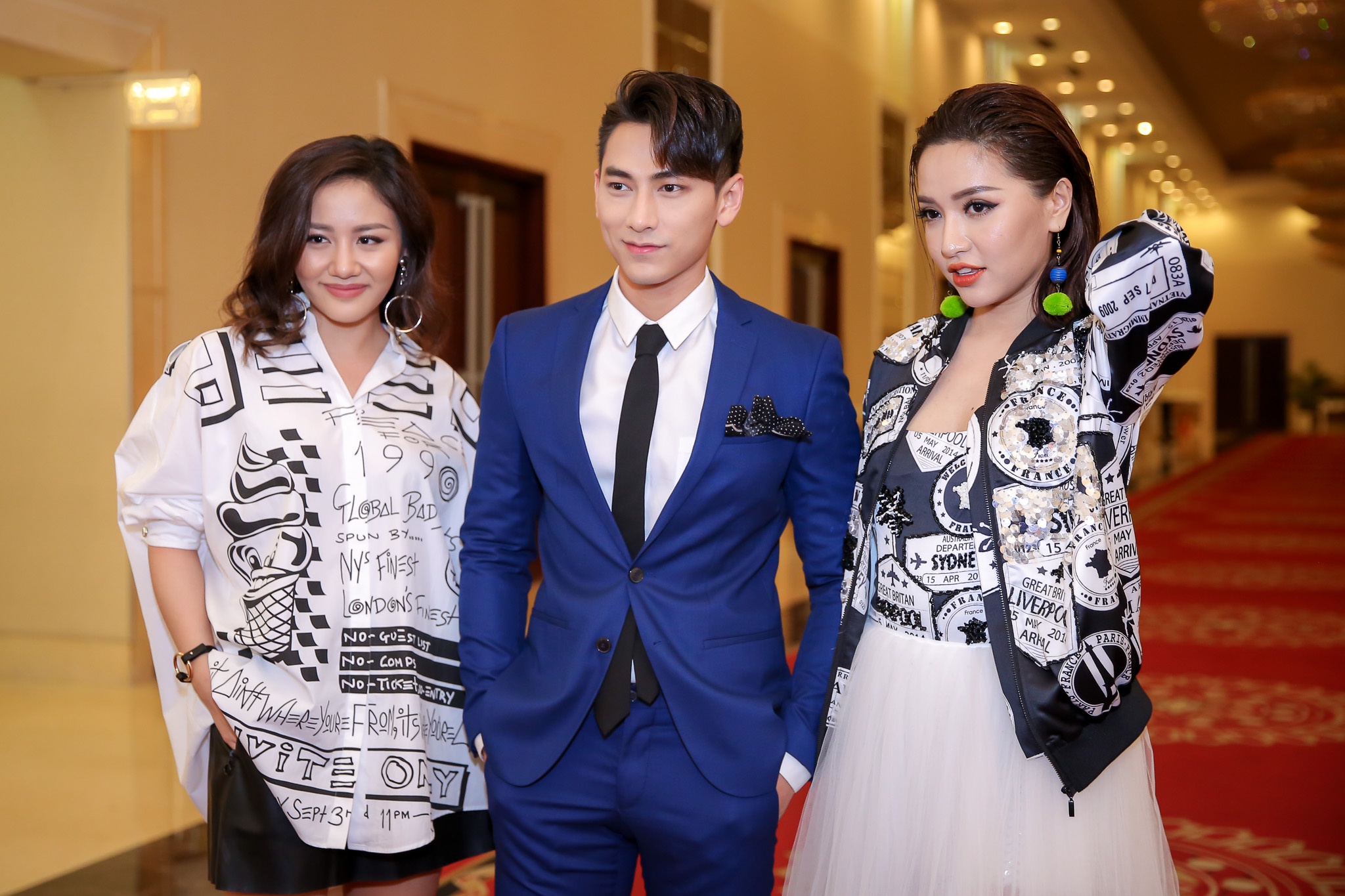 Thi sinh Vietnam Idol Kids gap bo ba quyen luc Isaac, Van Mai Huong, Bich Phuong hinh anh