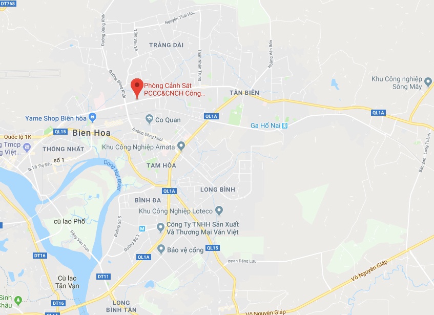 Dai uy cong an Dong Nai chet bat thuong tai tru so anh 1