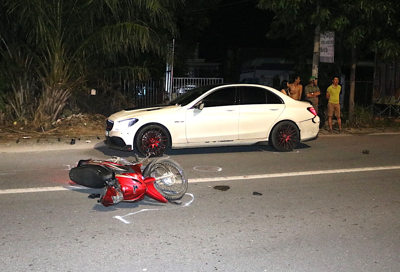 CSGT Ba Ria - Vung Tau bi tong nguy kich khi lam nhiem vu anh 1