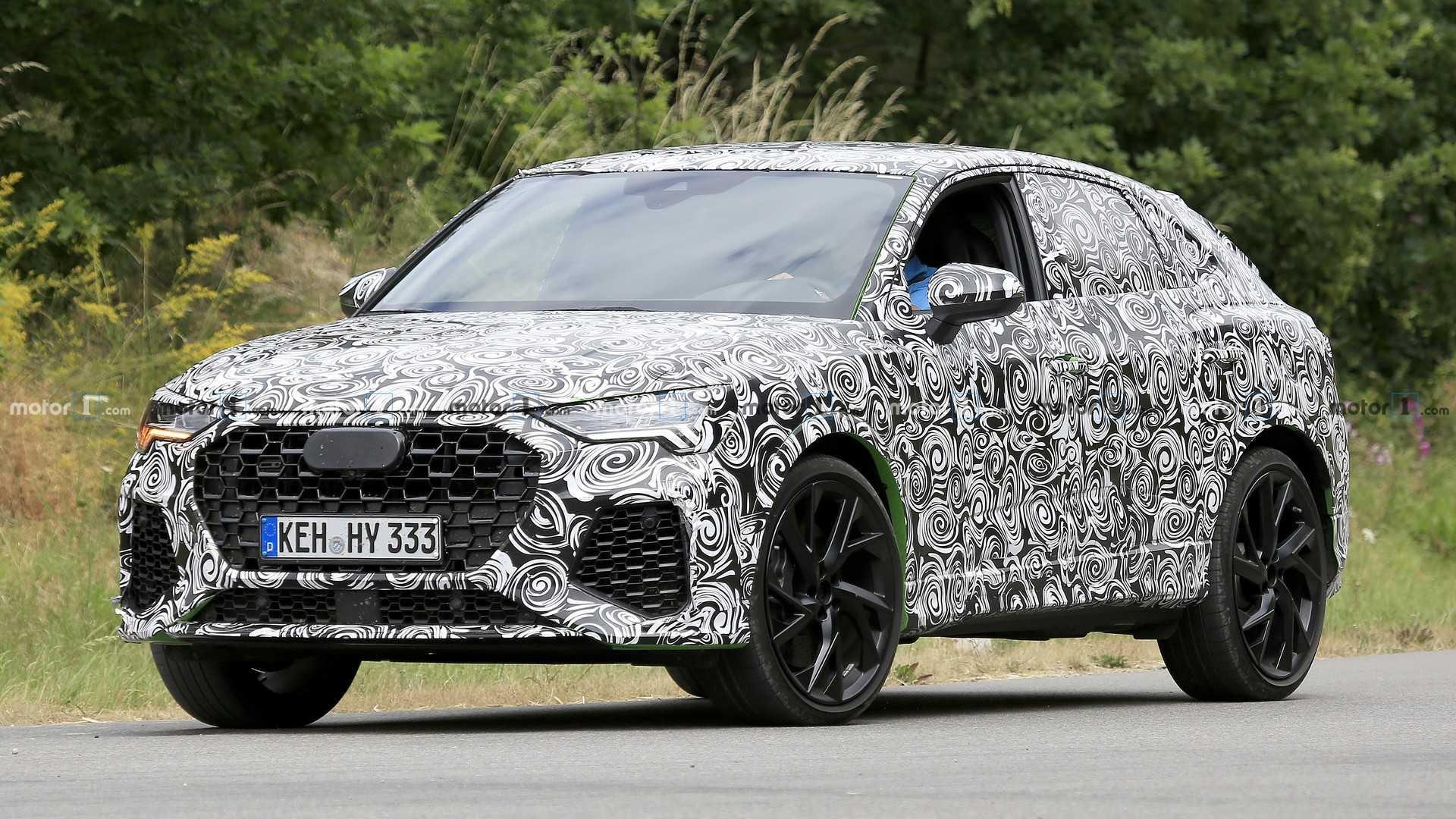 Audi Q3 Sportback 2020 lo anh tren duong thu, manh toi 400 ma luc hinh anh