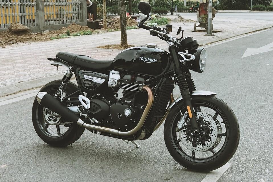Triumph Speed Twin 2019 - moto co dien ma hien dai, gia gan 600 trieu hinh anh