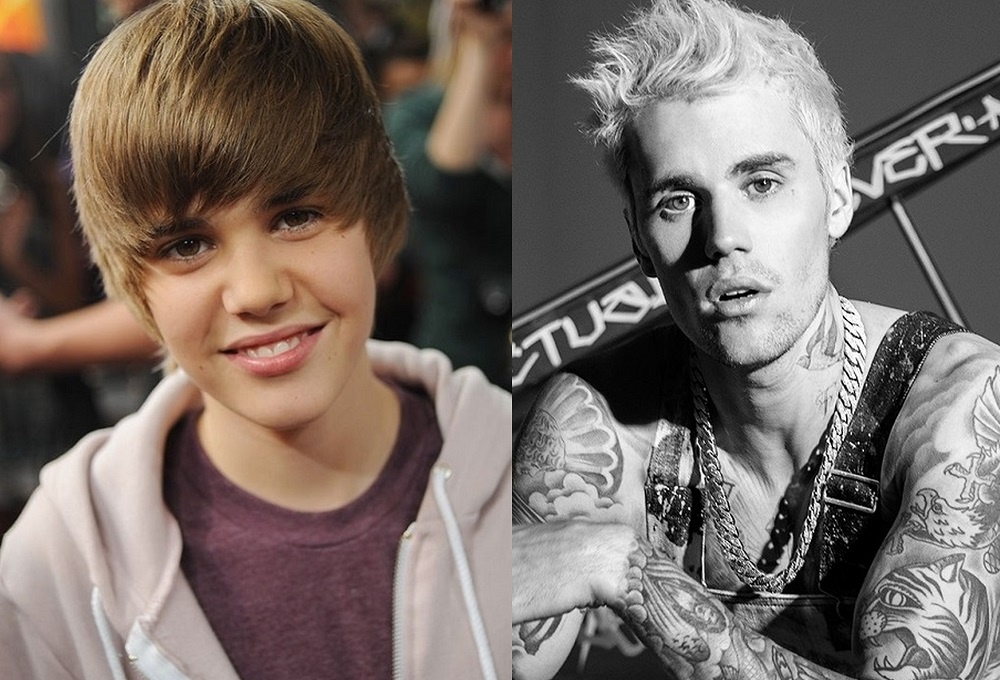 Justin Bieber, Taylor Swift thay doi the nao sau 10 nam? hinh anh