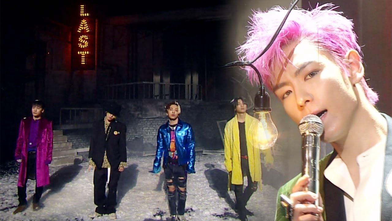 Lan cuoi cung 5 thanh vien Big Bang dung chung san khau hinh anh