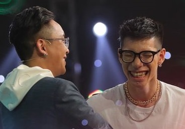 Rapper MCK khien JustaTee phan khich hinh anh