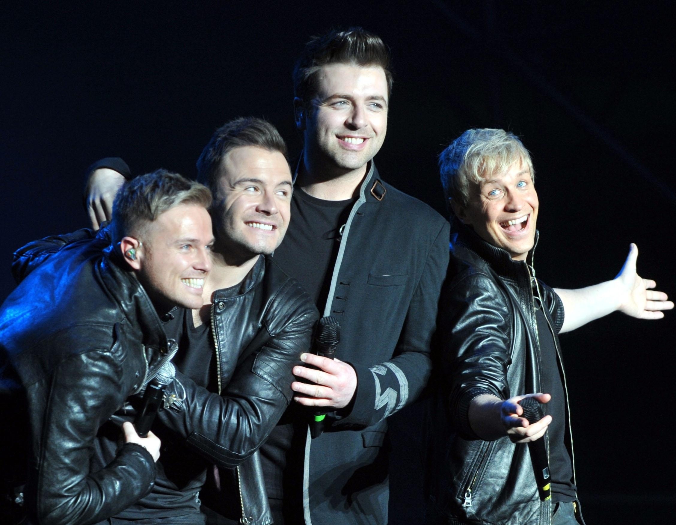Nhom nhac huyen thoai Westlife dang o dau hinh anh