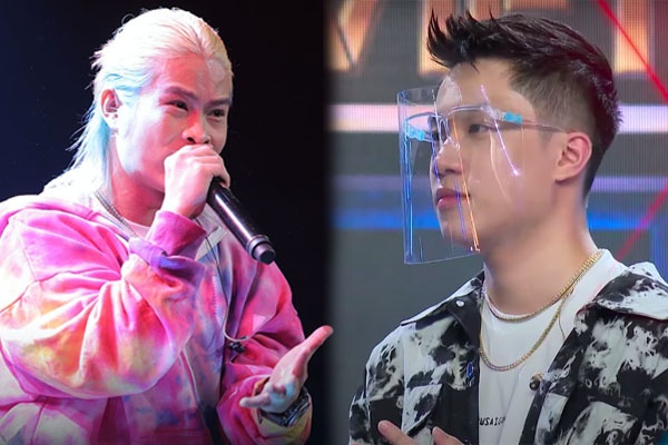 Hai rapper dang gom cua doi Karik hinh anh