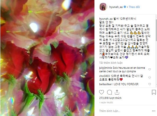 Hyuna cam on nguoi ham mo nhan ky niem 12 nam su nghiep anh 1