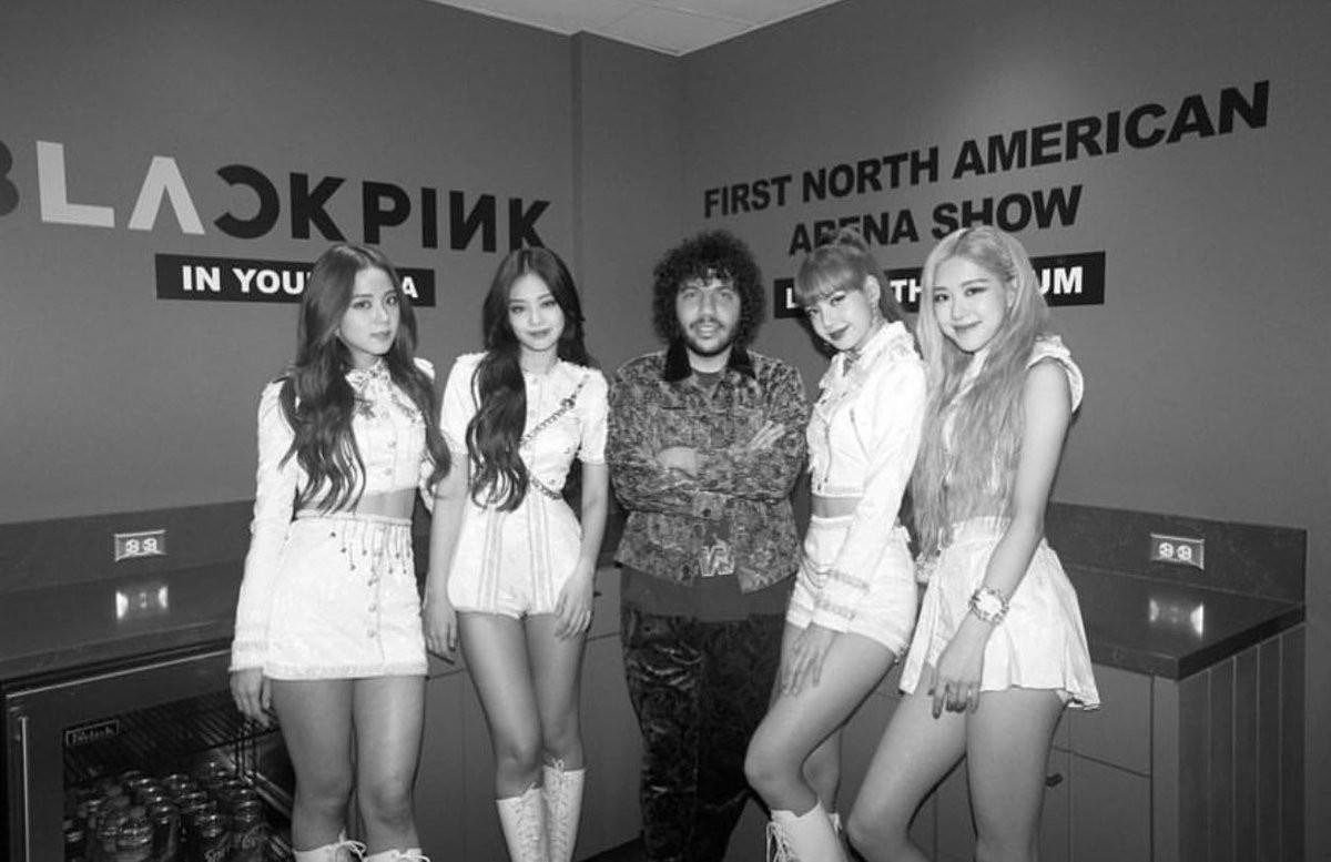 sao quoc te tham du concert Black Pink anh 11