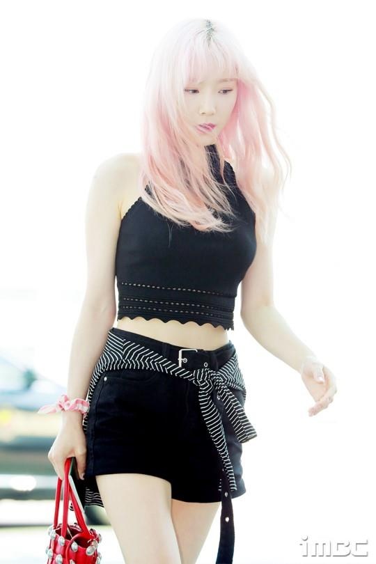 Taeyeon tai san bay anh 2