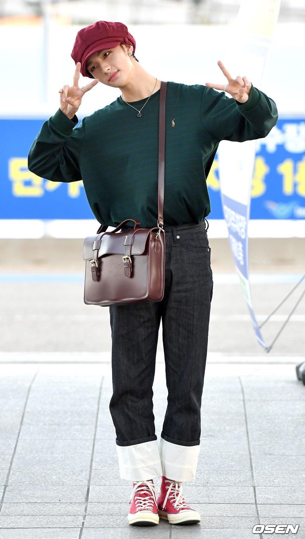 sao Kpop tai san bay anh 13