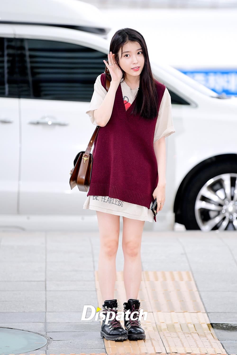 IU tuoi tan tai san bay anh 2