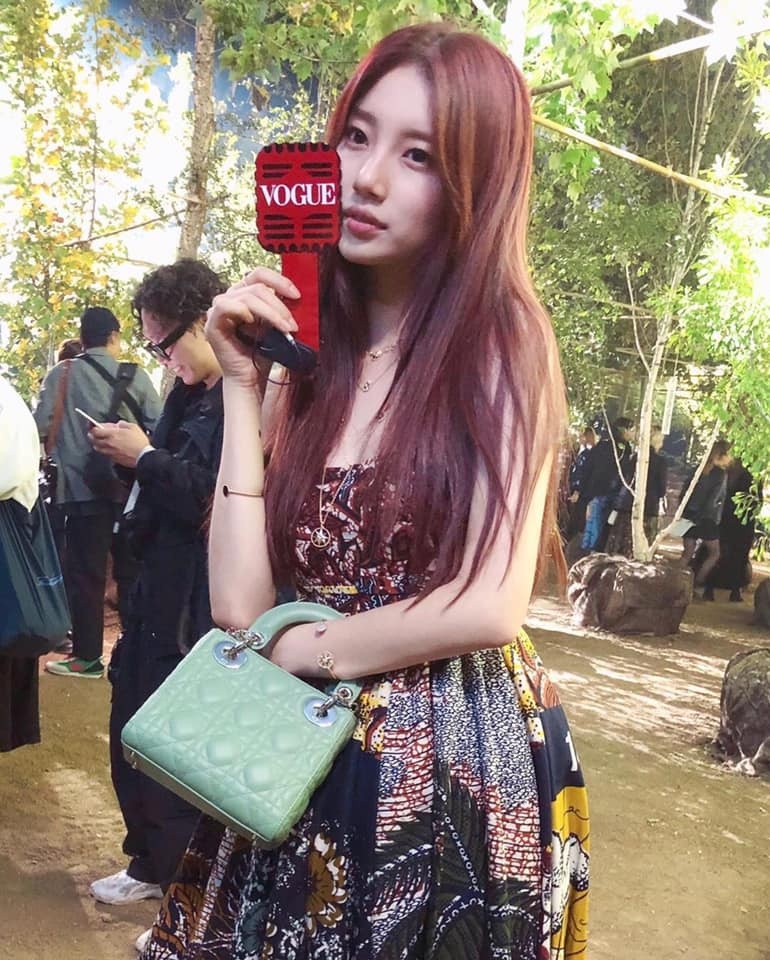 Suzy,  Rose tai Paris Fashion Week 2019 anh 7