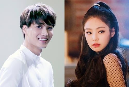 Jennie (Black Pink) va Kai (EXO) bi nghi van hen ho hinh anh