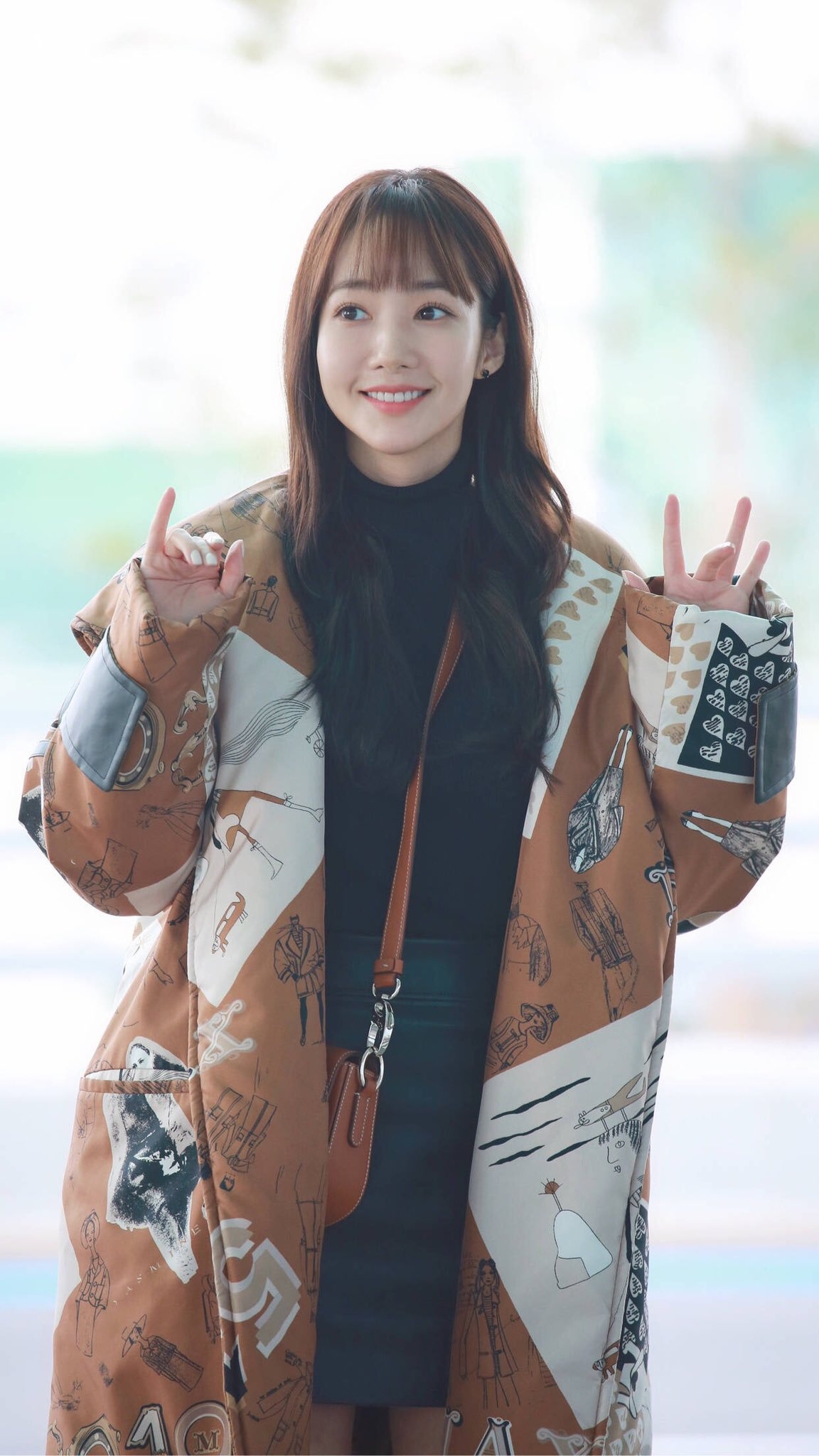 Park Min Young o san bay anh 5