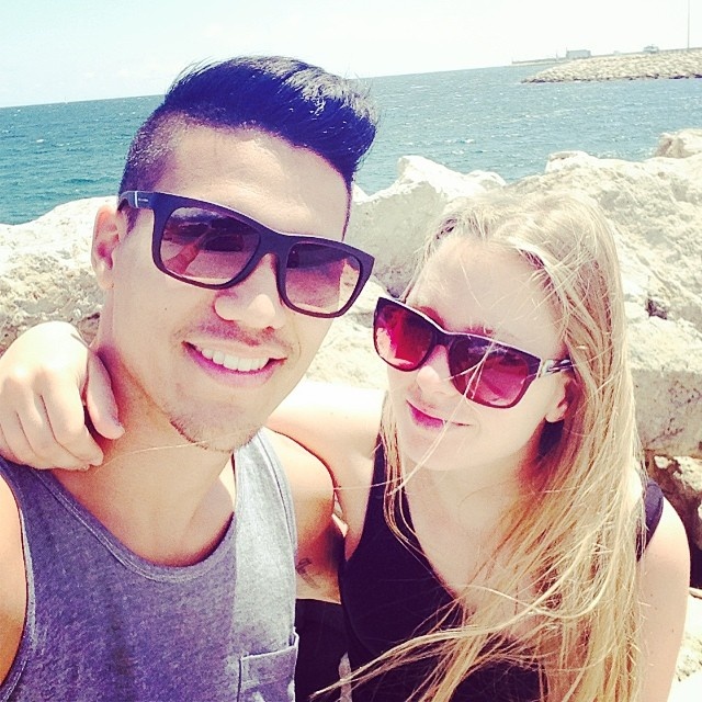 Gia dinh hanh phuc cua thu mon Philippines anh 4