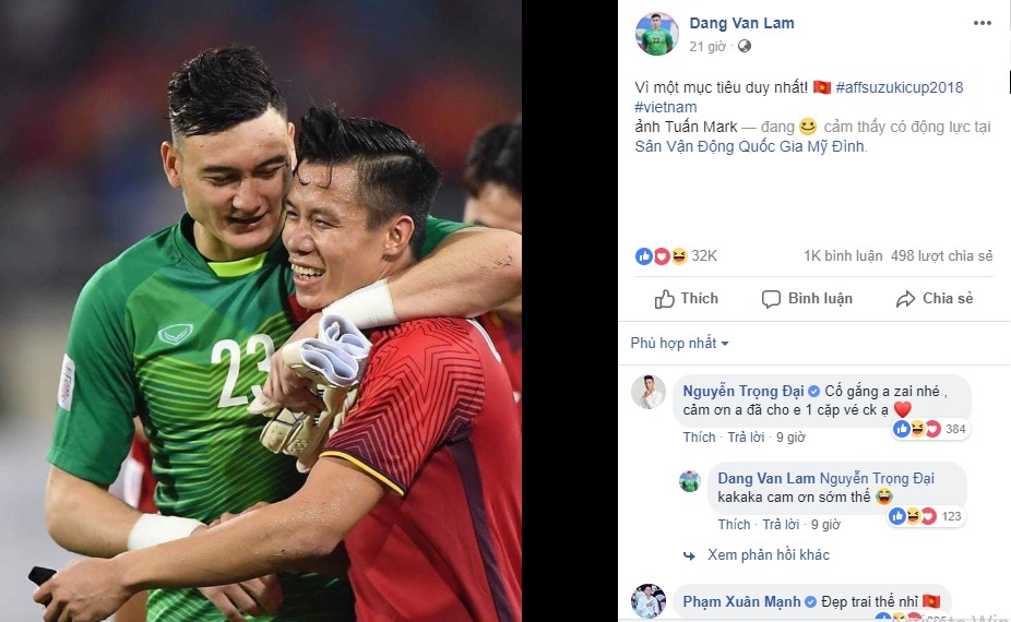 Trong dai xin ve xem tran chung ket anh 1