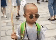 Tieu hoa thuong 3 tuoi o Thieu Lam Tu noi tieng voi tai mua vo hinh anh